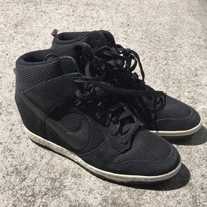 Nike wedges hi top